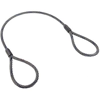 Wire rope sling symbolizing rigging inspections and repair certification