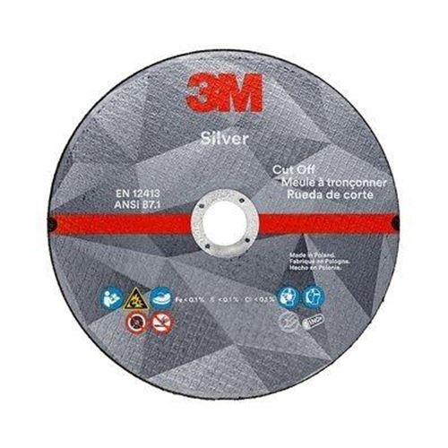 Picture of 3M Silver Cut-Off Wheel - Type 1 (Flat)