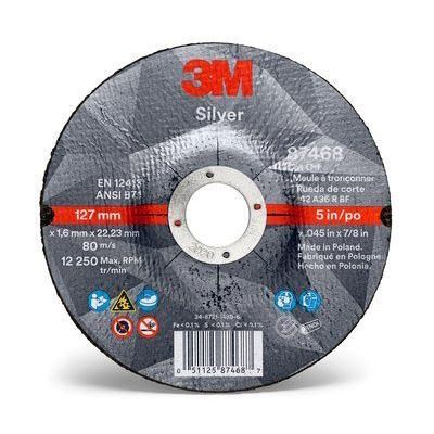 Picture of 3M Silver Cut-Off Wheel - Type 27 (Depressed Centre)