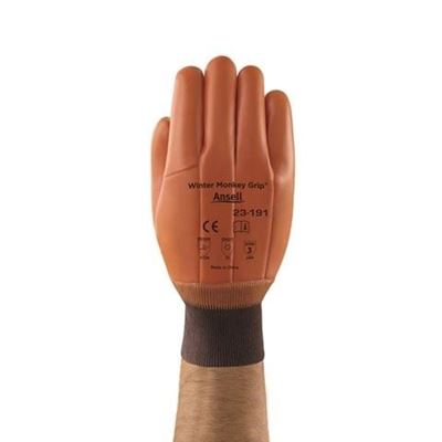 Picture of Ansell 23-191 Winter Monkey Grip® PVC Coated Gloves - Size 10