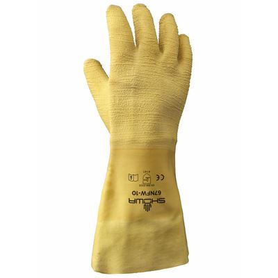 Picture of Showa Best Nitty Gritty® 14" Fully Coated Rubber Gloves