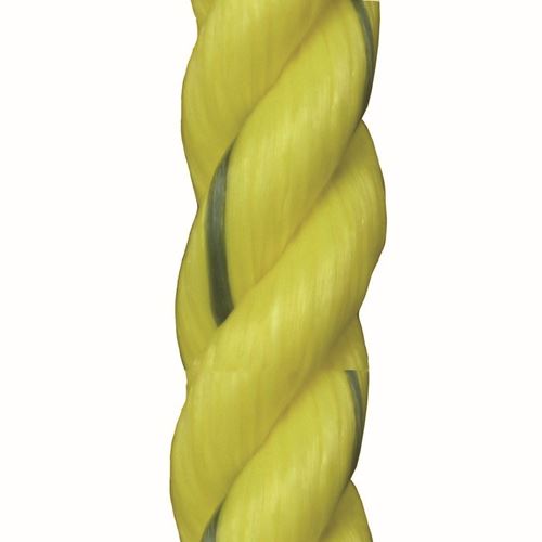 Picture of Canada Cordage 3-Strand Twisted Yellow Polypropylene Rope - Bulk