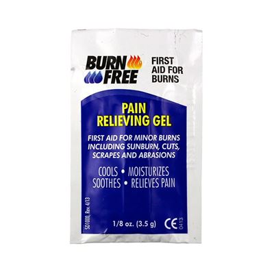 Picture of Burnfree Pain Relieving Gel Packs - 1/8 oz. (3.5g)