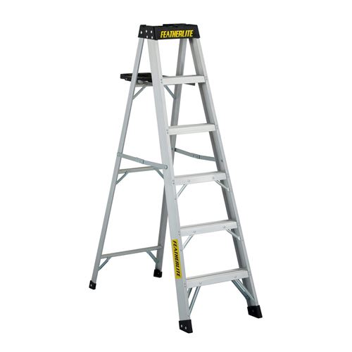 Picture of Featherlite Series 3500 Extra Heavy Duty Aluminum Platform Step Ladder