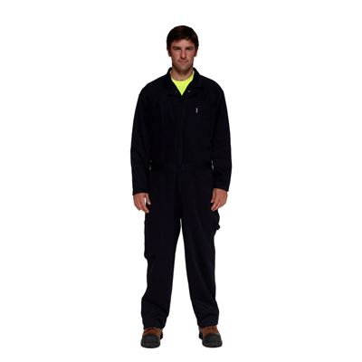 Picture of Stalworth Style 761 Black Standard Poly/Cotton Coverall - Size 36R