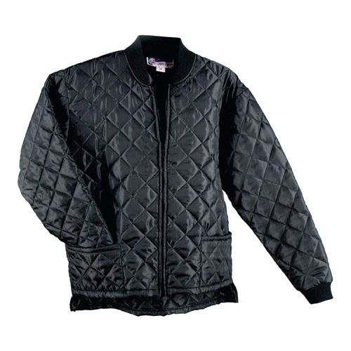 Picture of Ground Force® Style 784GF Black  Quilted Freezer Jacket