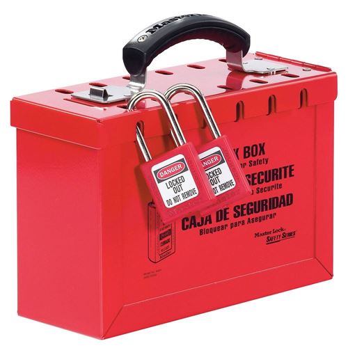 Picture of Master Lock Model 498A Latch Tight™ Portable Group Lock Box
