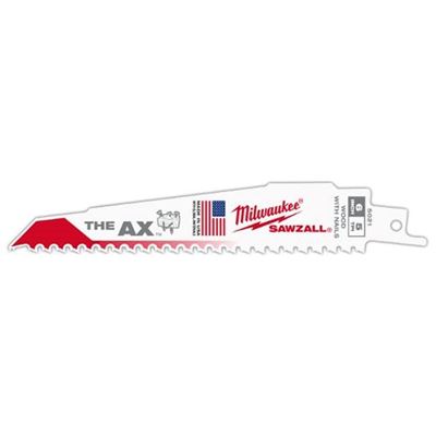 Picture of Milwaukee® The Ax™ SAWZALL® Tough Straight Cut Blades - 5 TPI