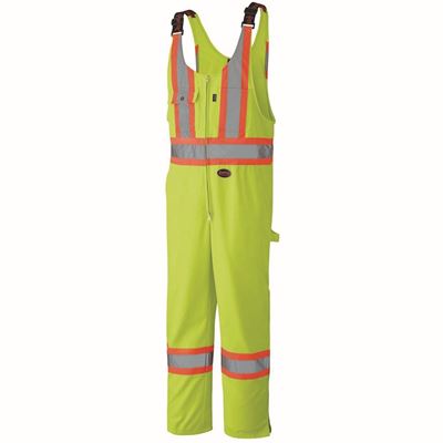 Picture of Pioneer 6619 Hi-Viz Yellow Safety Poly/Cotton Overall