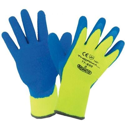Picture of Ronco 77-600 THERMAL Latex Coated Cold Resistant Gloves