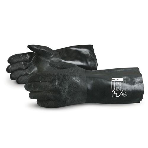 Picture of Superior Glove Chemstop™ 14" Double-Dipped PVC Gloves