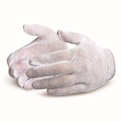 Picture of Superior Glove Lightweight Cotton Slip-On Inspectors Glove