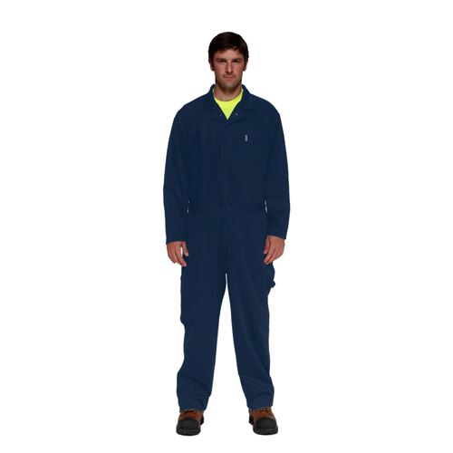 Picture of Stalworth Style 761 Navy Standard Poly/Cotton Coverall