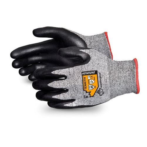 Picture of Superior Glove TenActiv™ Cut-Resistant Composite Knit Glove with Black Foam Nitrile Palm