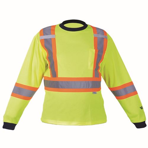 Picture of Viking® Green 6015 Safety Cotton Lined Long Sleeve Shirt