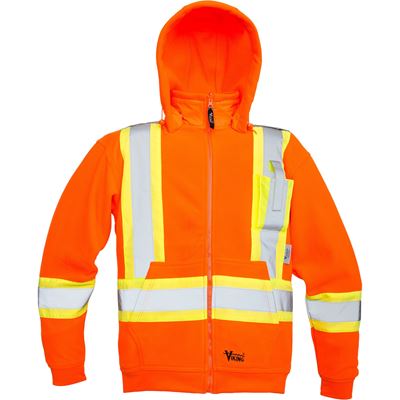 Picture of Viking® Orange 6420 Safety Fleece Hoodie