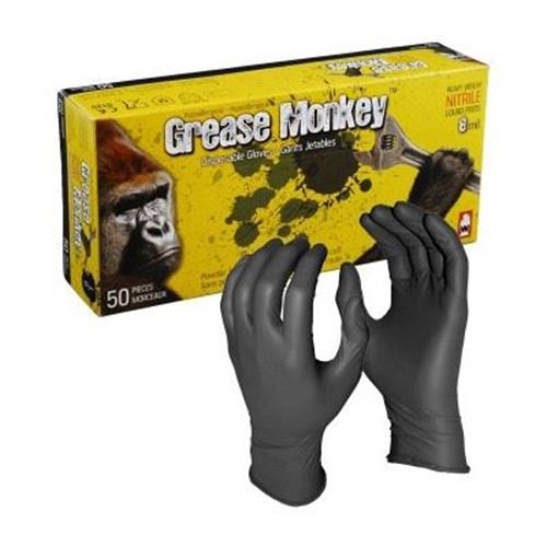 Picture of Watson Grease Monkey™ Black Nitrile Gloves