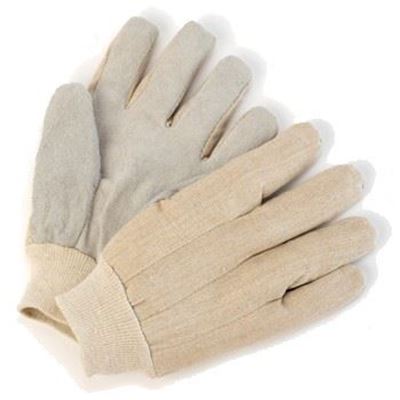 Picture of Wayne Safety Leather Palm Gloves with Knitwrist
