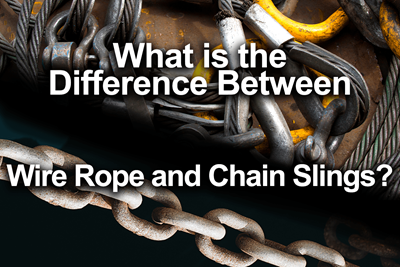 Picture for Wire Rope vs Chain Slings - Rigging 101