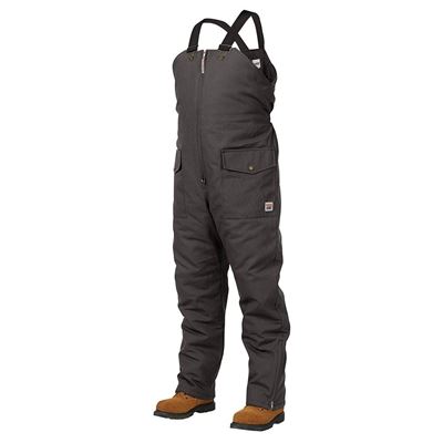Picture of Work King® 7930 Black Insulated Bib Overalls